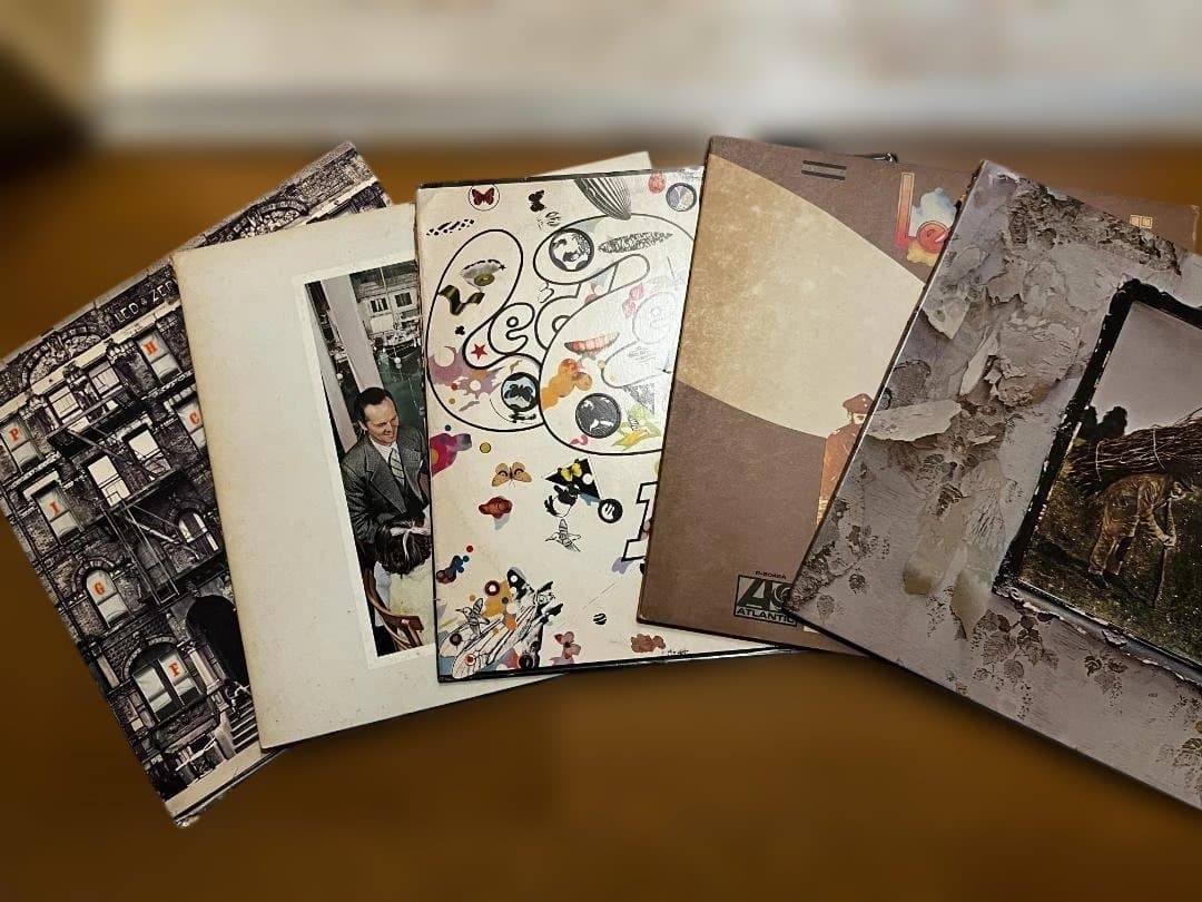 5枚セット Led Zeppelinレコード レッドツェッペリン