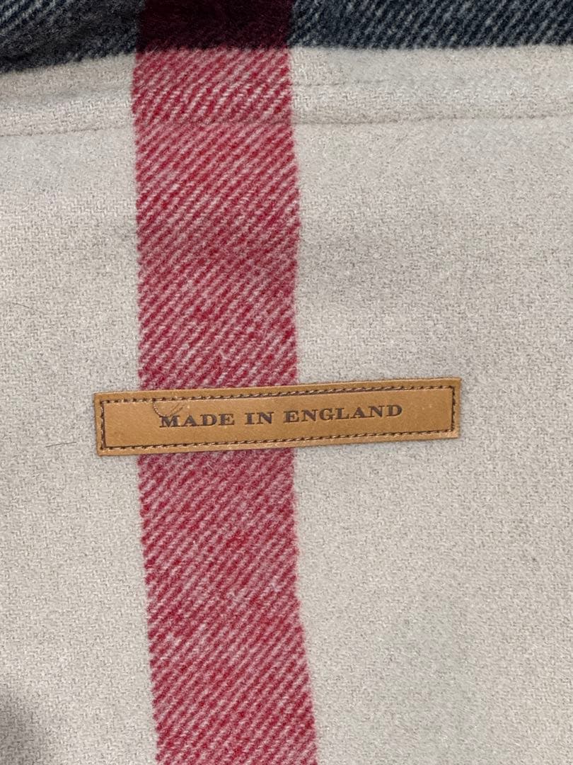 BURBERRY BRIT ダッフルコート ノバチェック ショート丈 XLサイズ