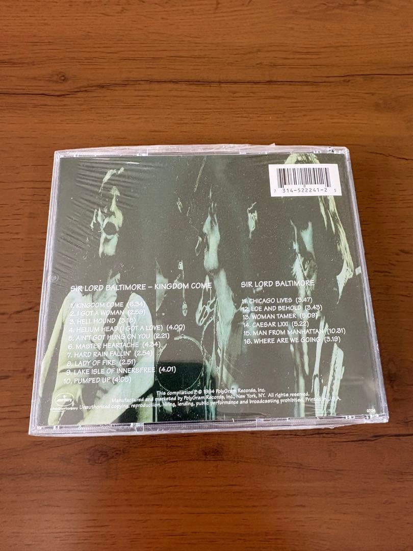 洋楽 Sir Lord Baltimore - Kingdom Come