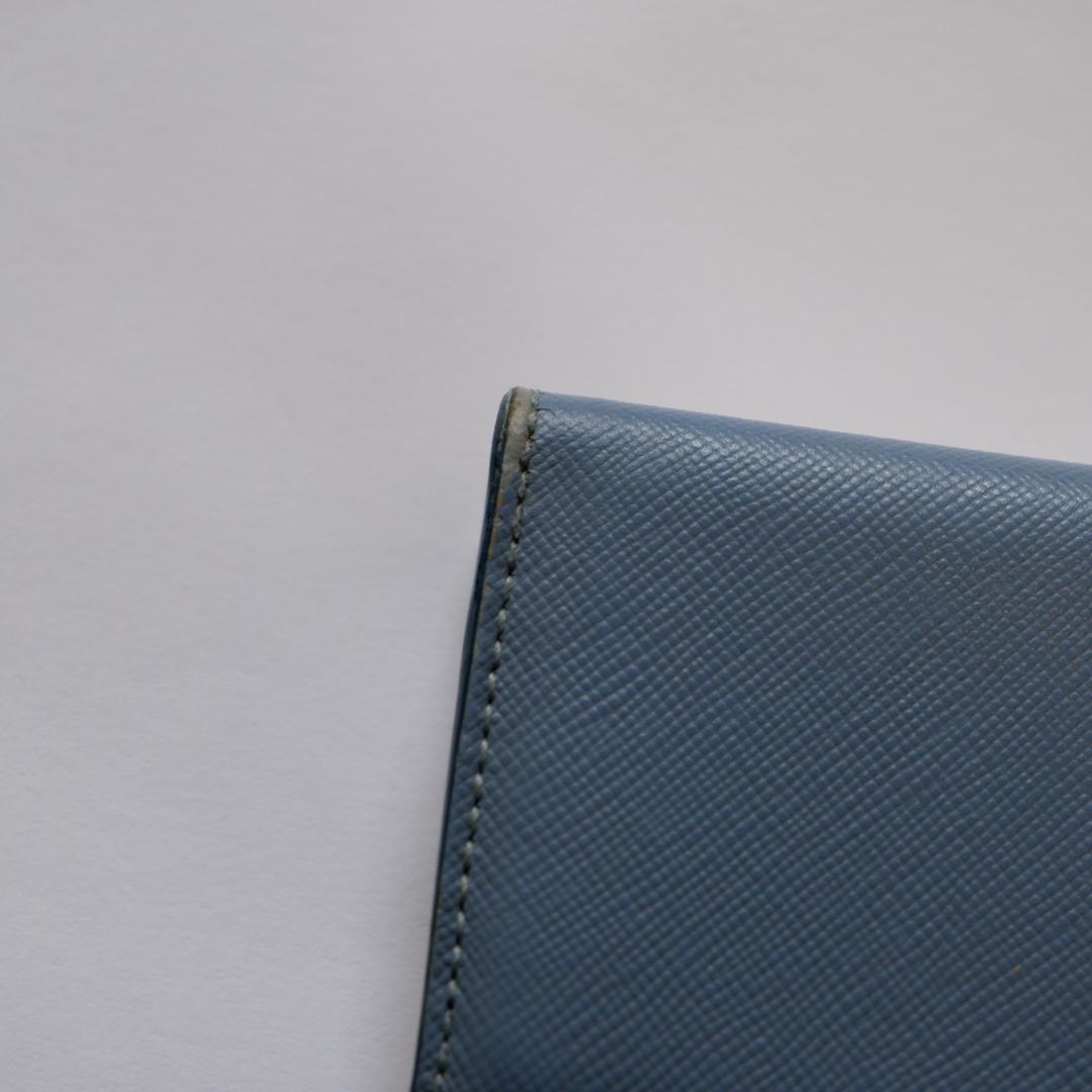 MARNI サフィアーノレザー 三つ折り財布 ベージュ イエロー