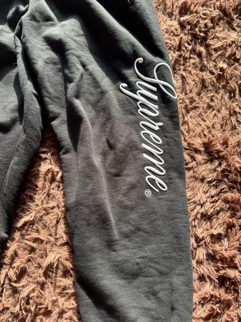 Supreme 24AW スクリプトロゴ刺繍 スウェットパンツ