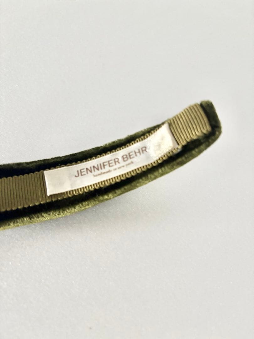 【美品】JENNIFER BEHR　トリベルベットヘッドバンド