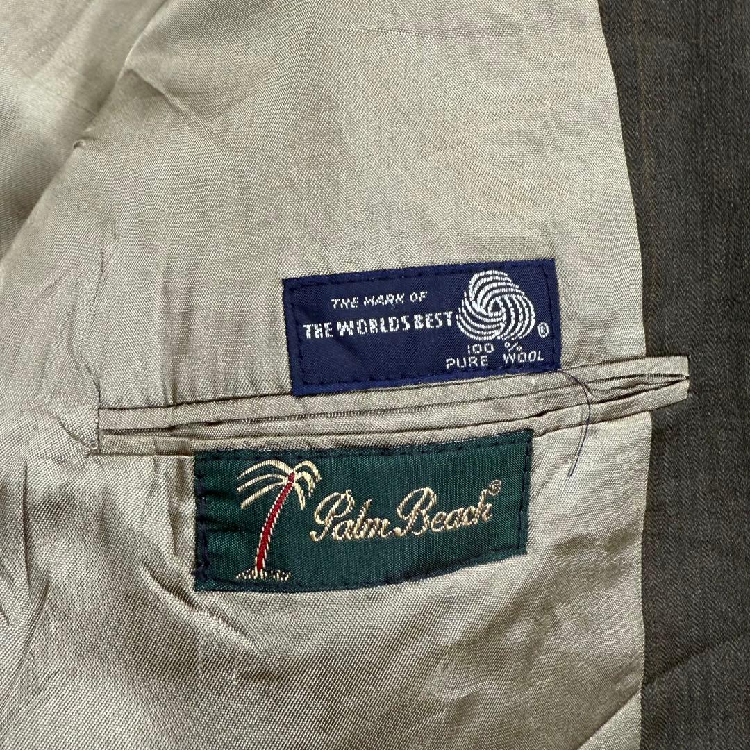 70's USA製Palm Beachダブルテーラードジャケット オーバーサイズ