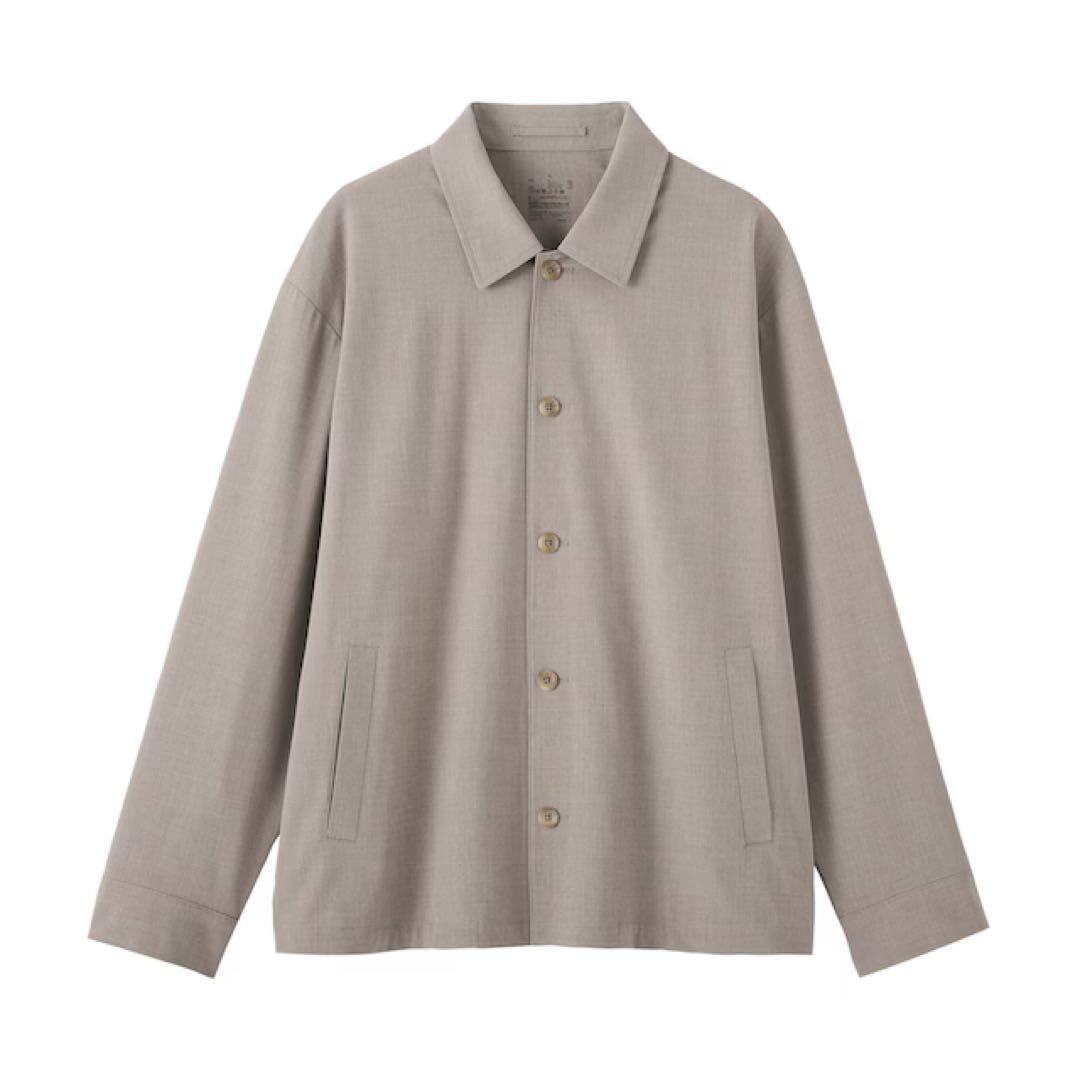 新品【L】 乾きやすい ブルゾン 無印良品