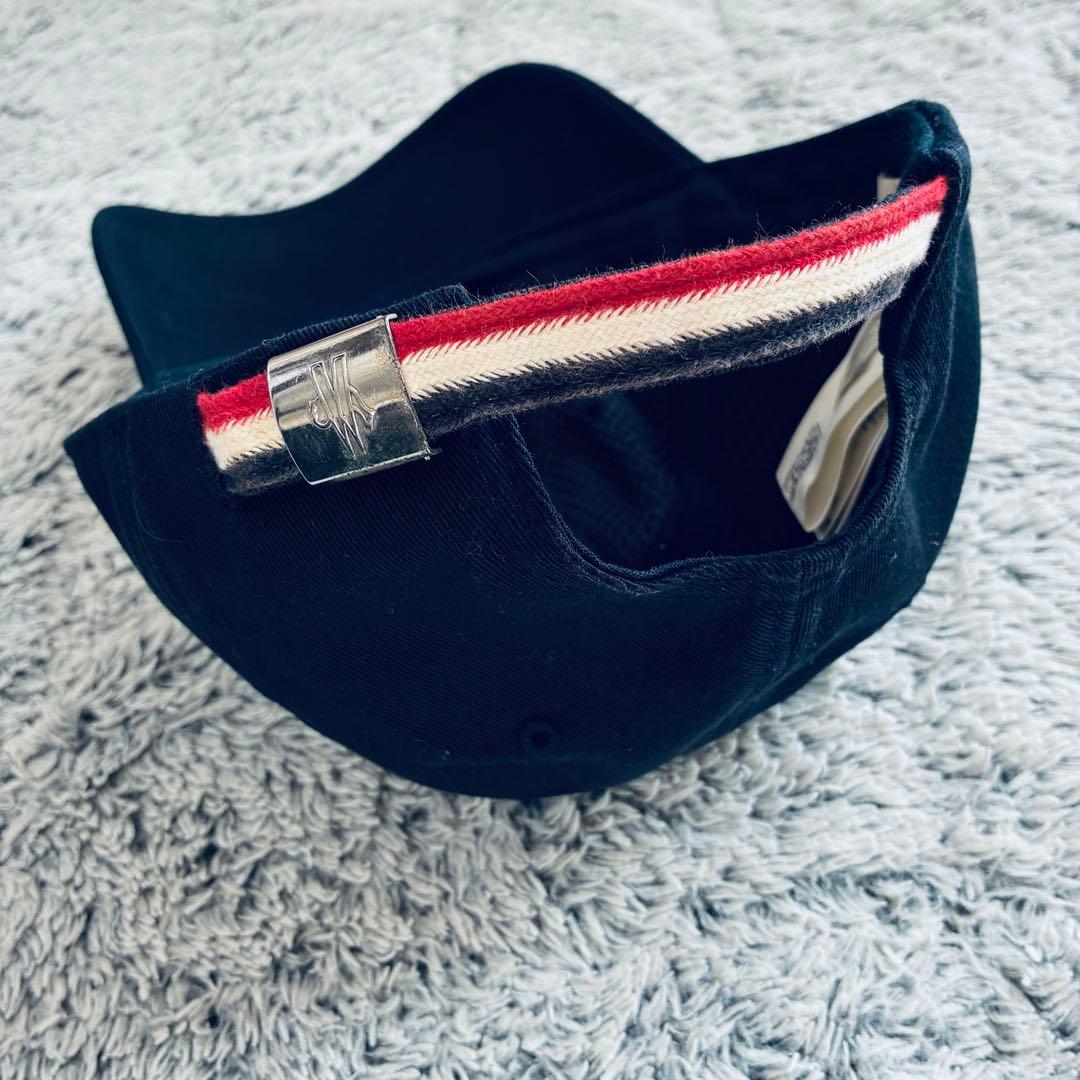 美品　MONCLER モンクレール　キャップ　帽子　 ネイビー