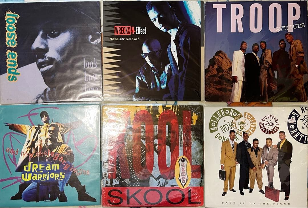 R&B Hiphop レコード まとめ売り 6枚