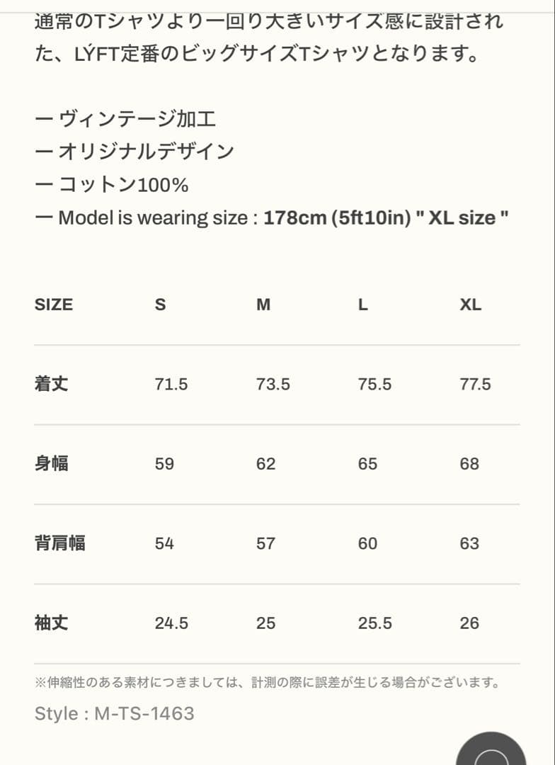 Lyft×Powerhouse Gym Tシャツ XL ブラック　新品