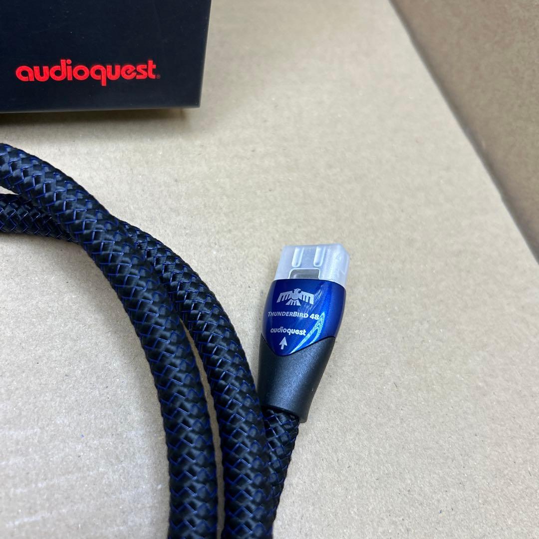 AudioQuest HDMIケーブル ブラック THU48G/1M