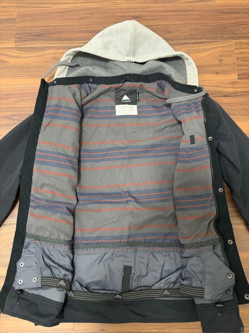 バートン BURTON スノボウェア DUNMORE JK ブラック S