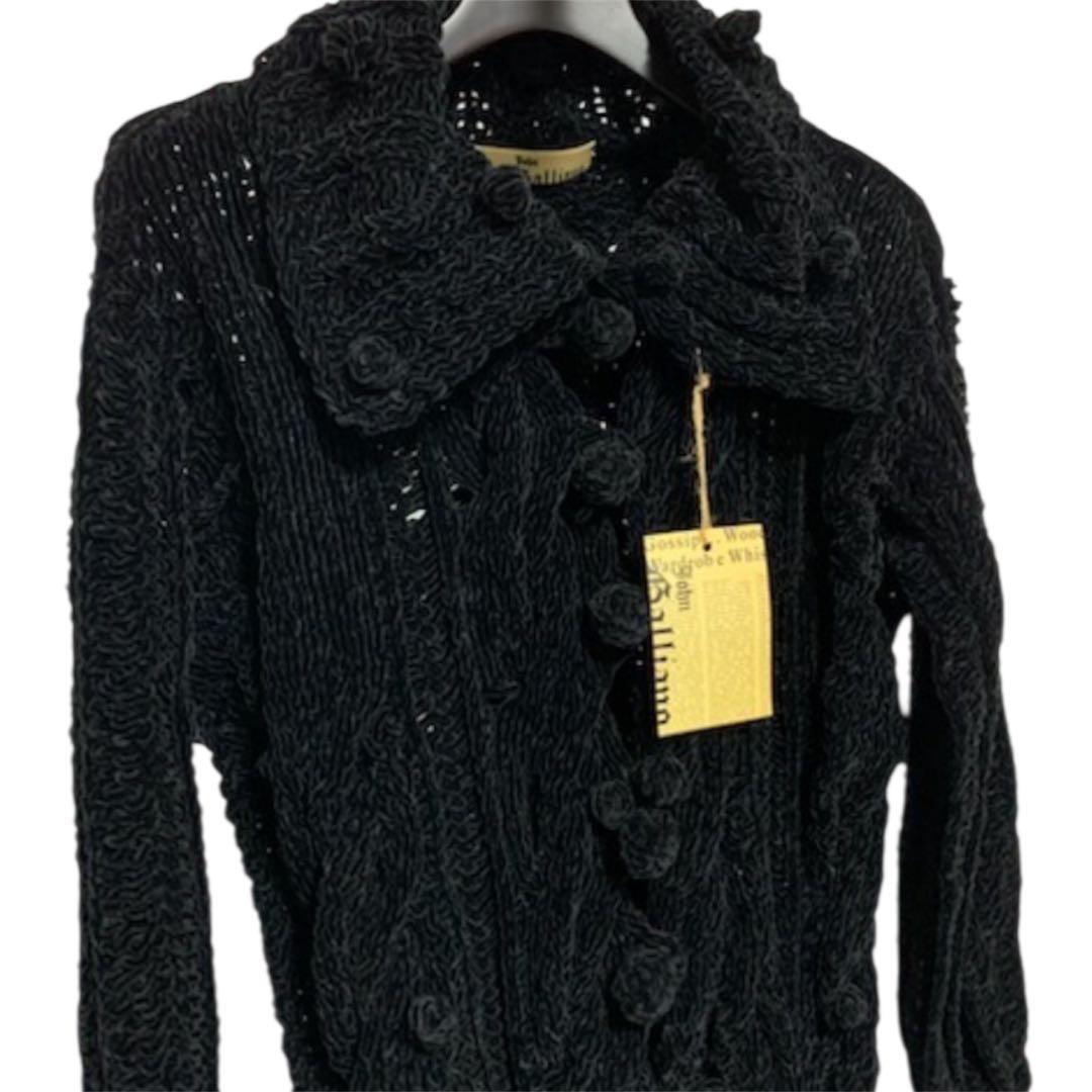 希少品 John galliano ニット ロングコート こぶ