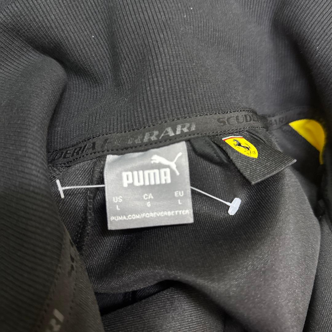今だけ値下げ！新品未使用　PUMA プーマ✖️フェラーリ　セットアップジャージ　L