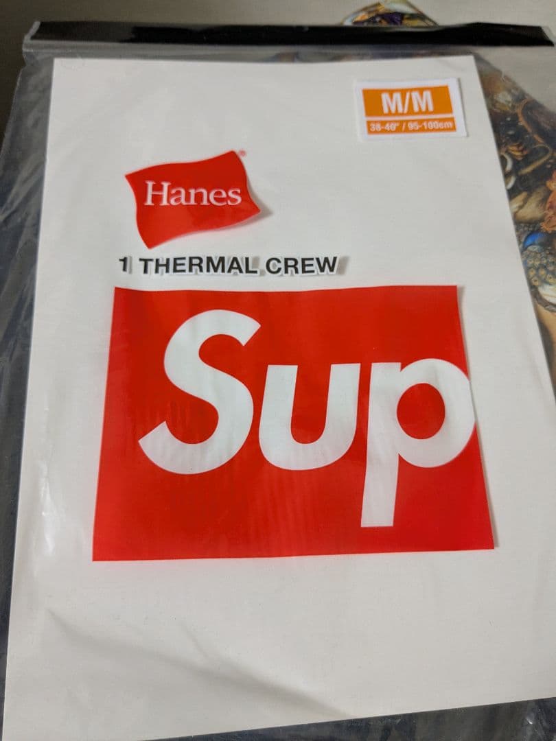 トップス 25fw Supreme x Hanes Bones Thermal Crew