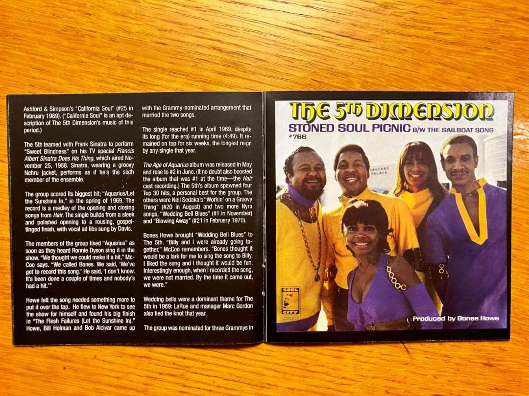 洋楽 5TH DIMENSION THE COMPLETE SINGLES 66-75