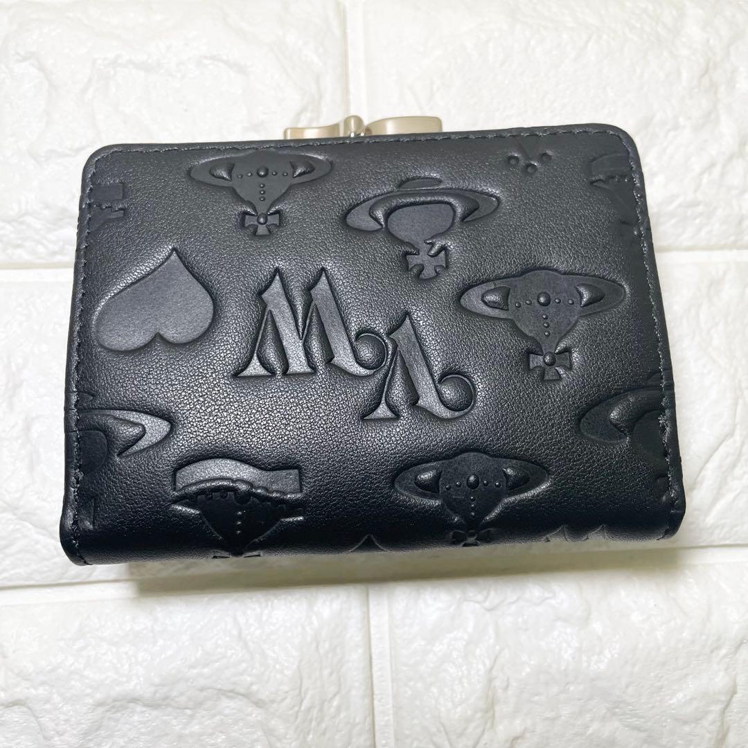 【新品・未使用】 Vivienne Westwood 三つ折り財布　ブラック