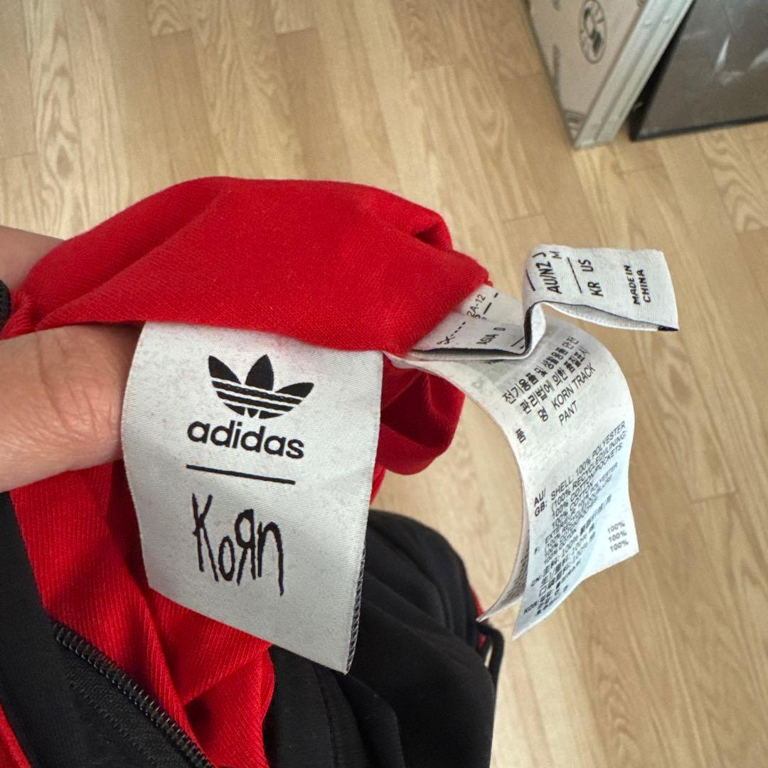 adidas x Korn リバーシブル トラックパンツ M