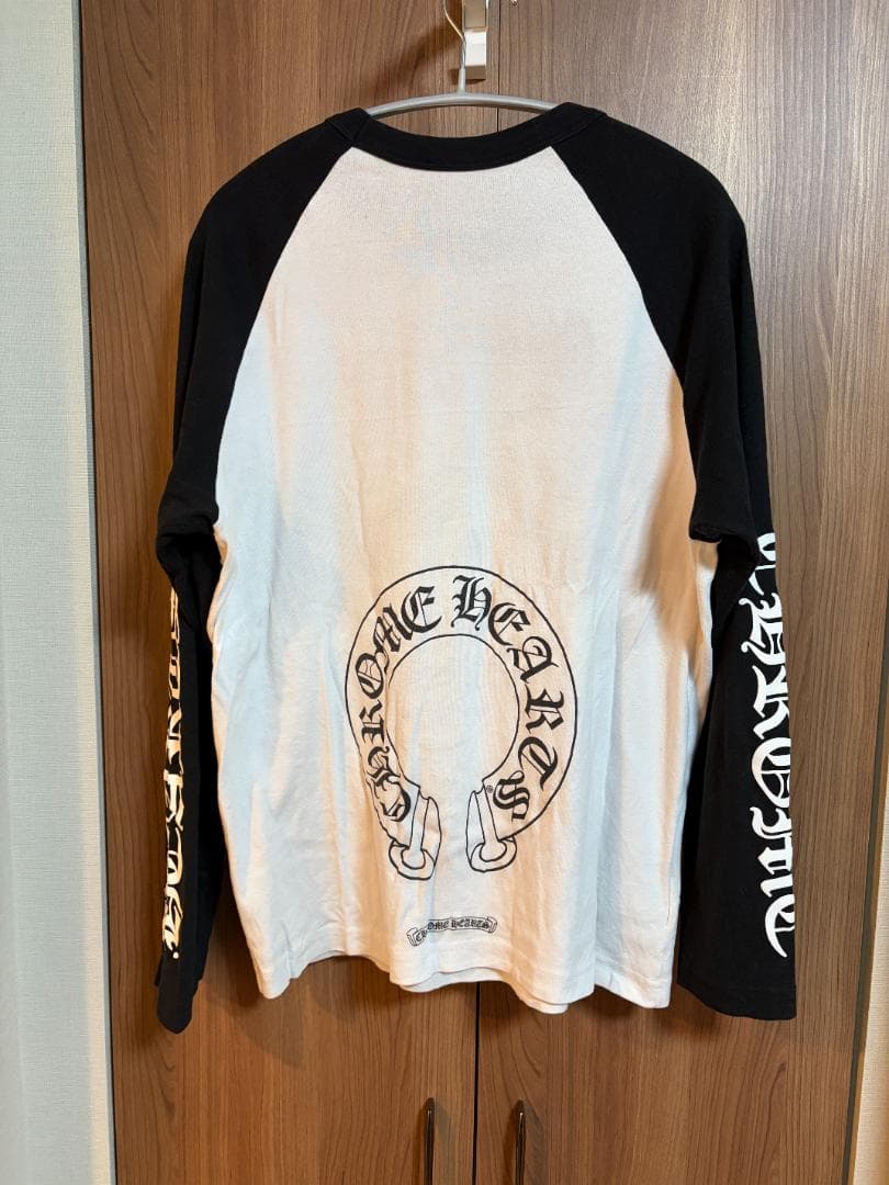 Chrome Hearts Tシャツ ラグラン XL ブラック クロムハーツ
