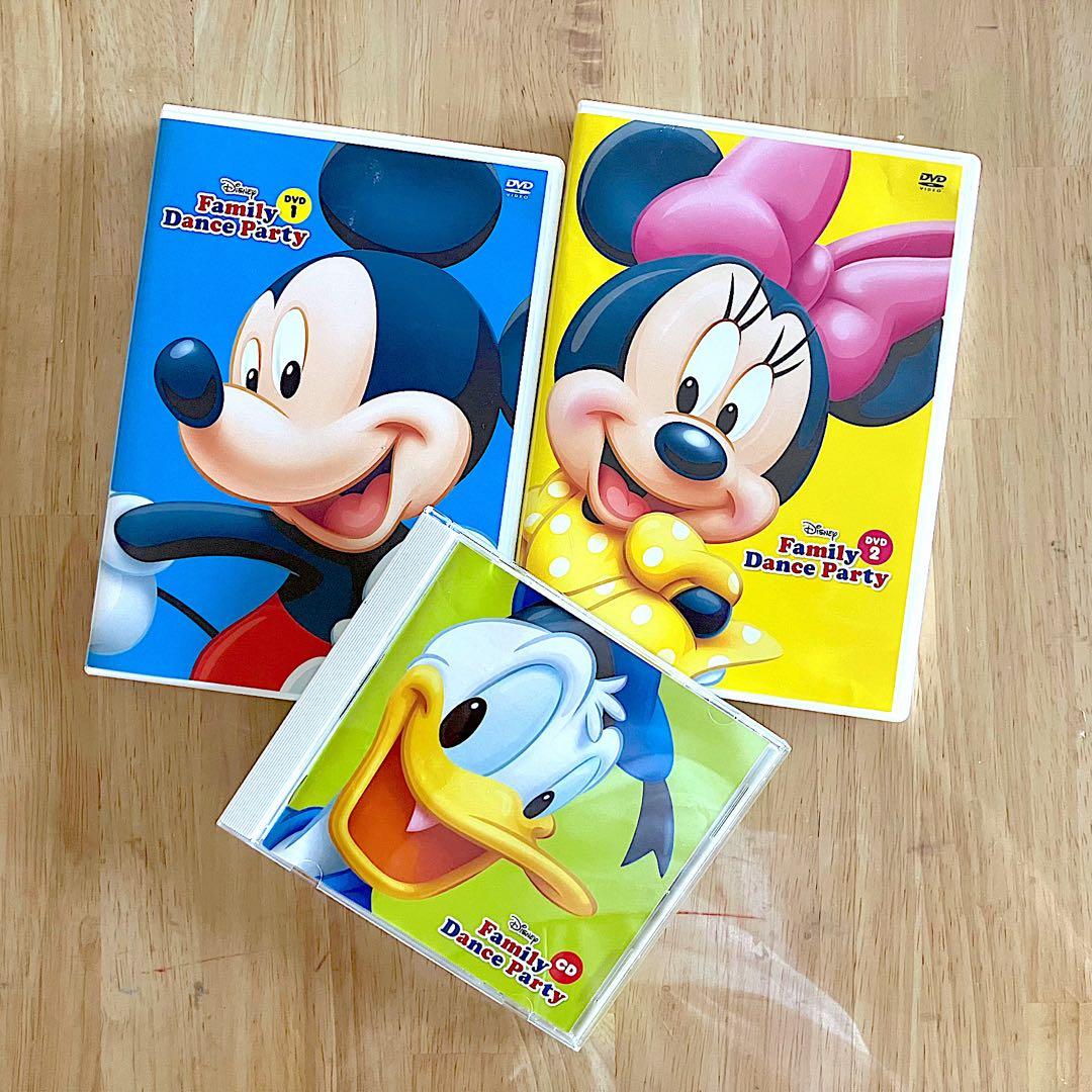 DWE Disney Family Dance Party DVDセット