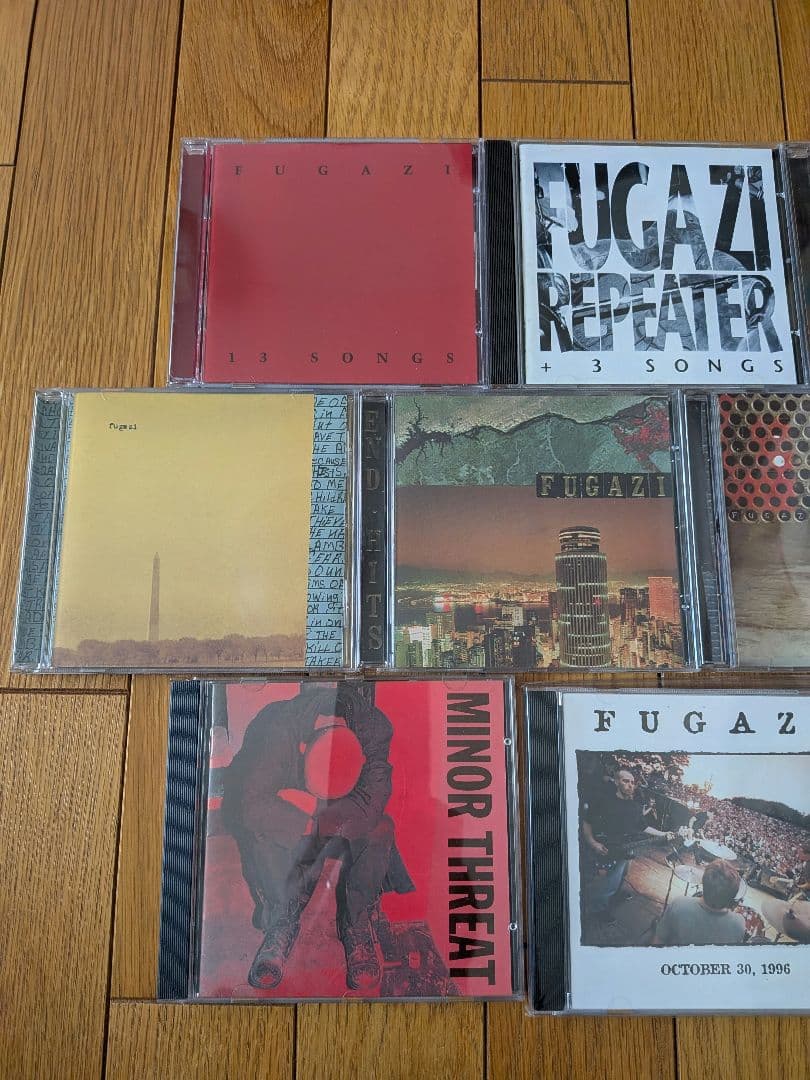 FUGAZI/マイナースレット CD10枚セット