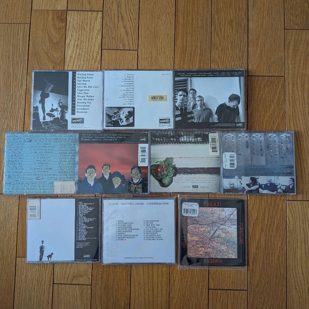 FUGAZI/マイナースレット CD10枚セット