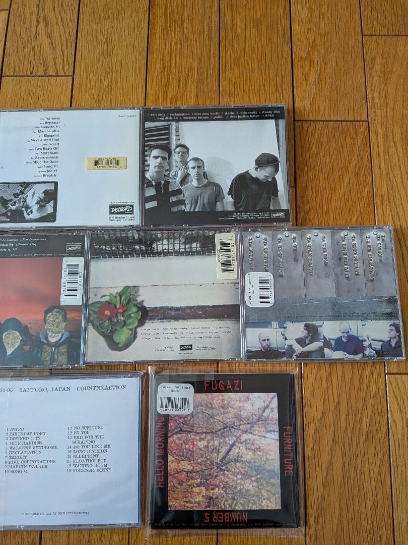 FUGAZI/マイナースレット CD10枚セット