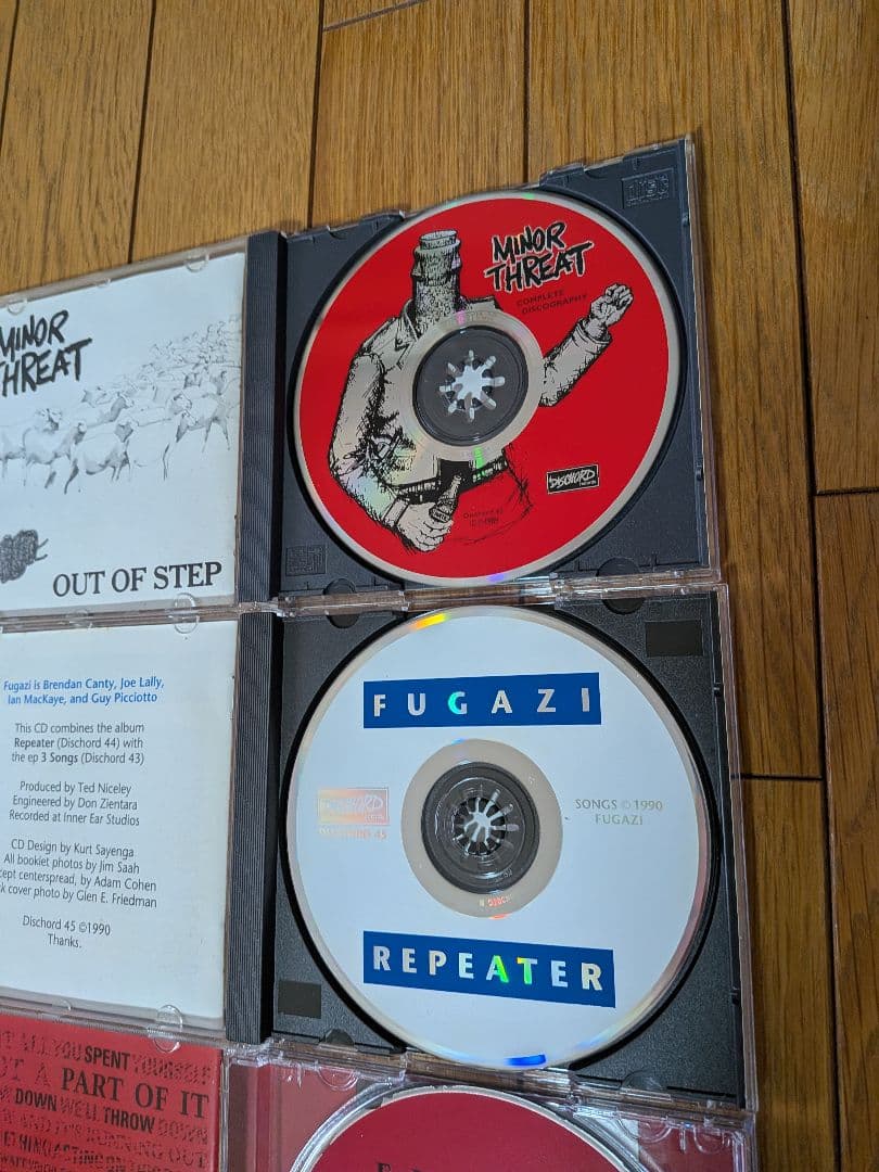 FUGAZI/マイナースレット CD10枚セット