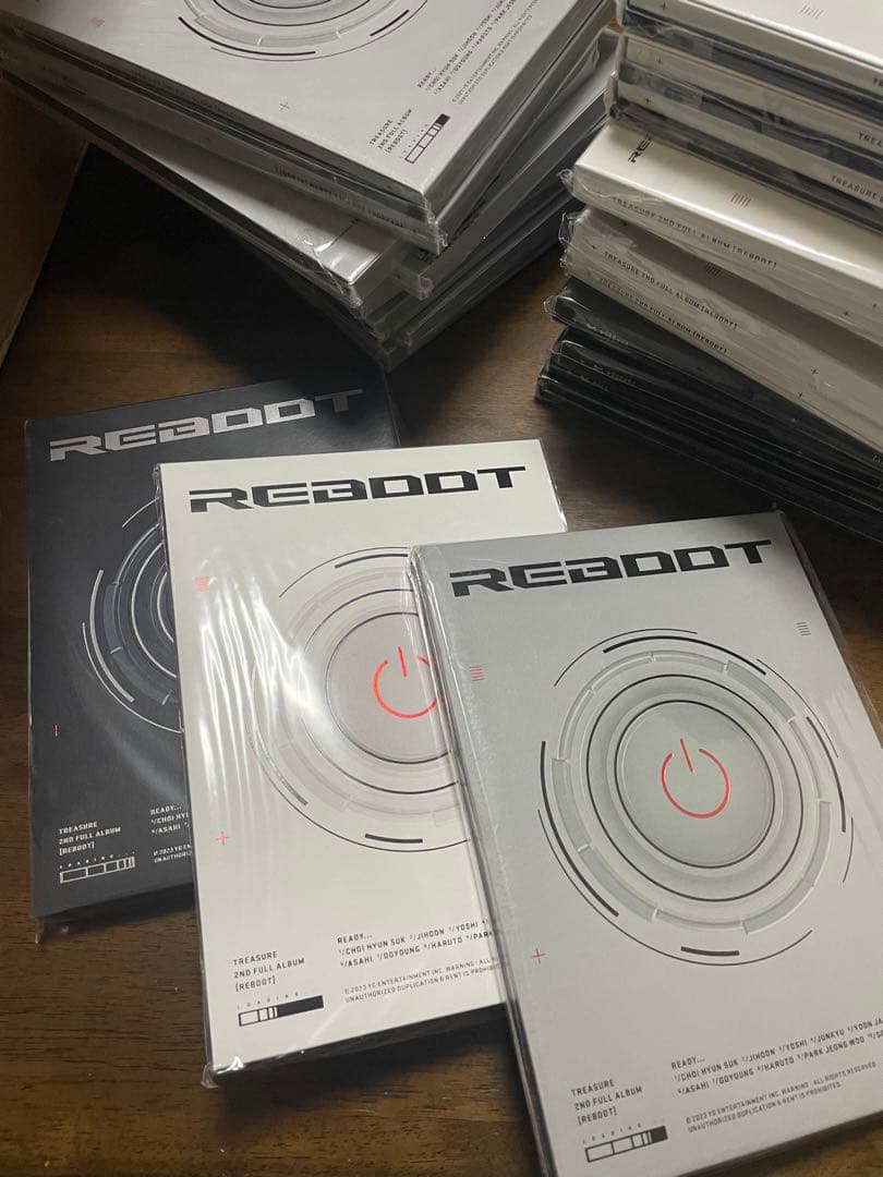【新品未開封】treasure reboot アルバム　3形態
