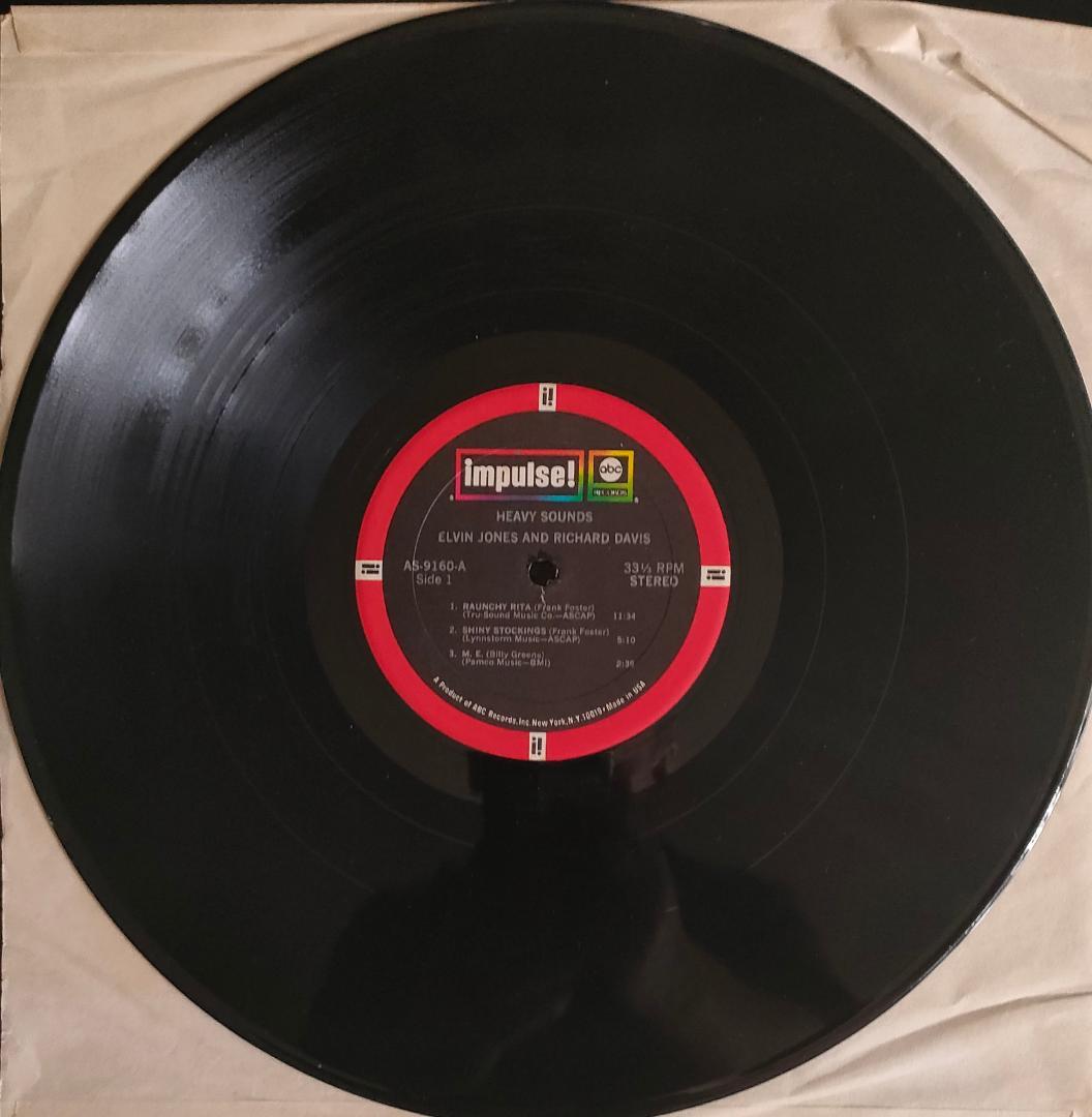 洋楽 HEAVY SOUNDS ELVIN JONES AND RICHARD DAV