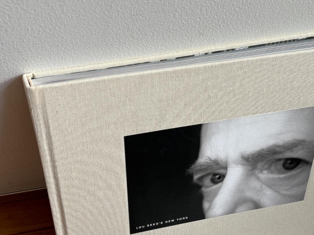 LOU REED'S NEW YORK 写真集 　希少本　ルーリード