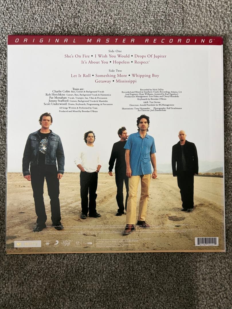 Train Drops Of Jupiter レコード MoFi
