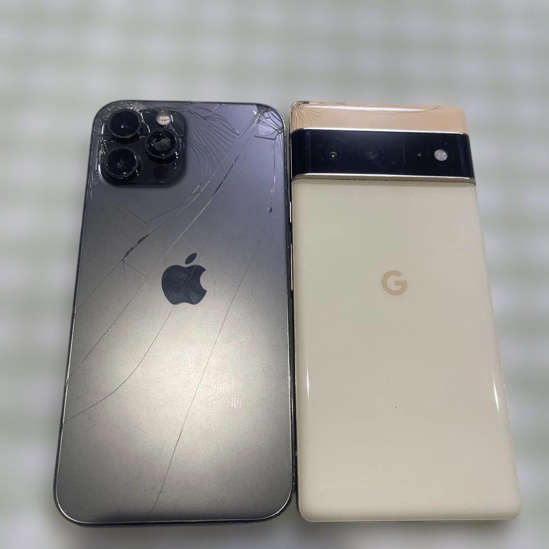 iPhone & google スマートフォン　ジャンク